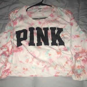 Tie-Dye Cropped Long Sleeve